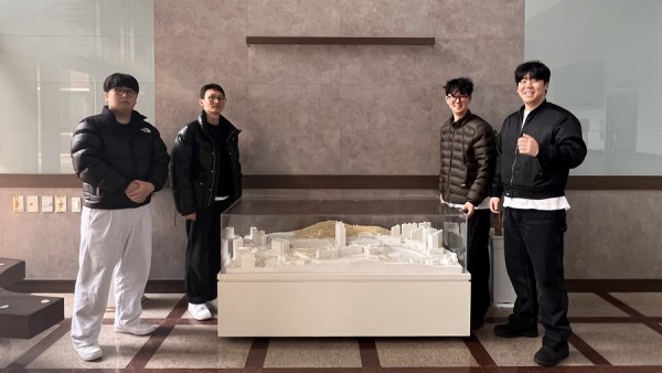 광주대학교 전경 모형제작